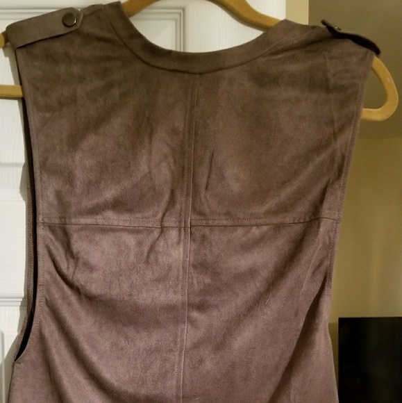 Rehab sideless faux suede bodysuit.. - Picture 4 of 4